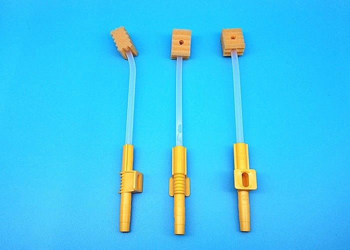 Yellow And Transparent Suction Connecting Tube , Surgical Suction Tube LC-ST010